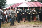 Otwarcie V Memoriau im. M. Sotysinkiego Tuchola 19-07-03 Tuchola. Orkiestra z Czech uwietnia ceremonie otwarcia.