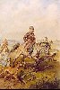 Juliusz Kossak - "Scena z polowania" 
1888r.