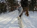 Jedna z moich ulubionych metod polowania, czyli zimowe polowanie z podchodu na lisy. Zakoczone sukcesem.